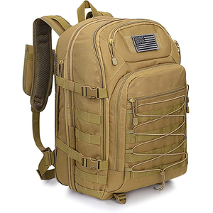 حقيبة ظهر تكتيكية قابلة للتوسيع 45L-50L حقيبة ظهر جيش Molle Assault # 5151