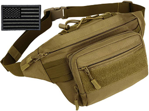حزمة فاني التكتيكية MOLLE Army Lumbar Gear Pouch (Patch Included) # W1252