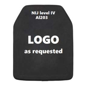 لوح مقذوف من المستوى الرابع (Al203) معتمد من NIJ .06