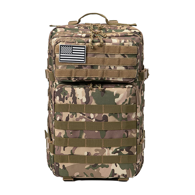  حقيبة ظهر عسكرية تكتيكية للرجال والنساء 45 لتر جيش 3 أيام حقيبة حقيبة هجومية كبيرة مع نظام مول