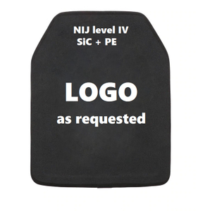 لوح سيراميك المستوى الرابع (SiC + PE) معتمد من NIJ .06